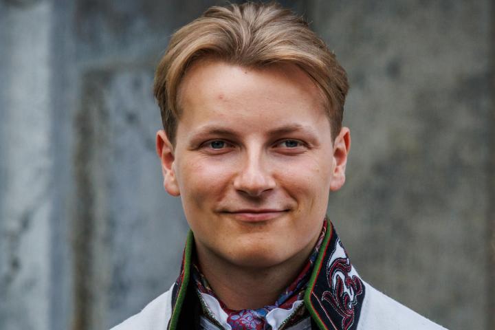 Sverre Magnus de Noruega en Asker en el Día Nacional de Noruega 2026