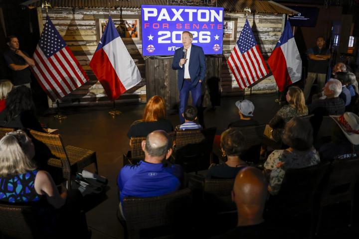 Ken Paxton, durante esta campaña