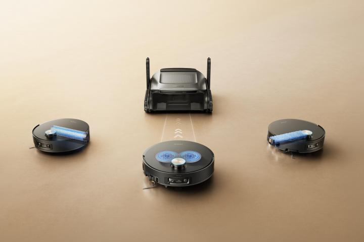 Los nuevos robots aspiradores de Dreame.