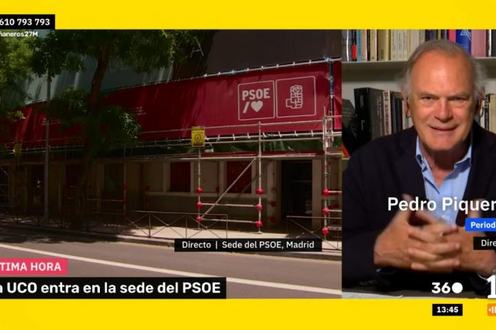 Pedro Piqueras en Mañaneros 360