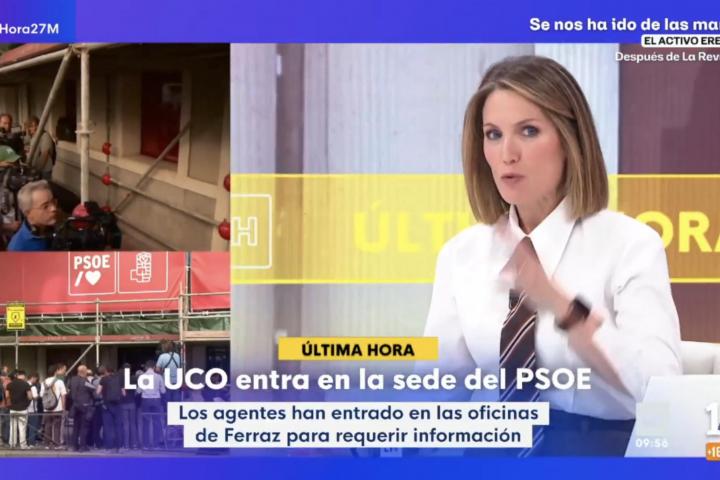 Silvia Intxaurrondo en TVE este miércoles