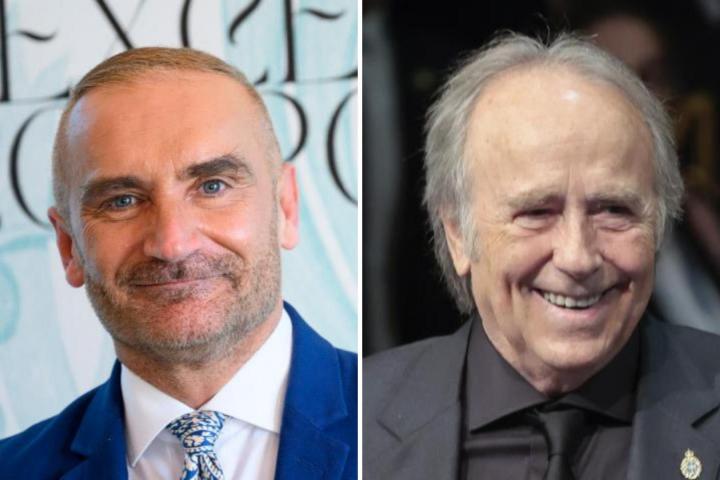 Euprepio Padula y Joan Manuel Serrat, en una imagen de archivo