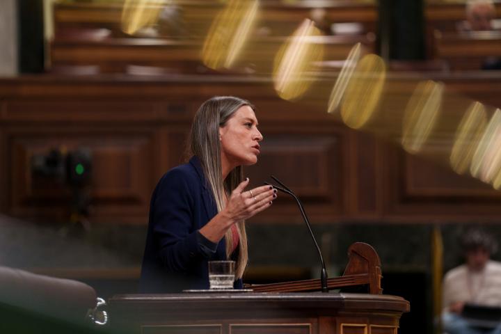 La portavoz de Junts, Miriam Nogueras.