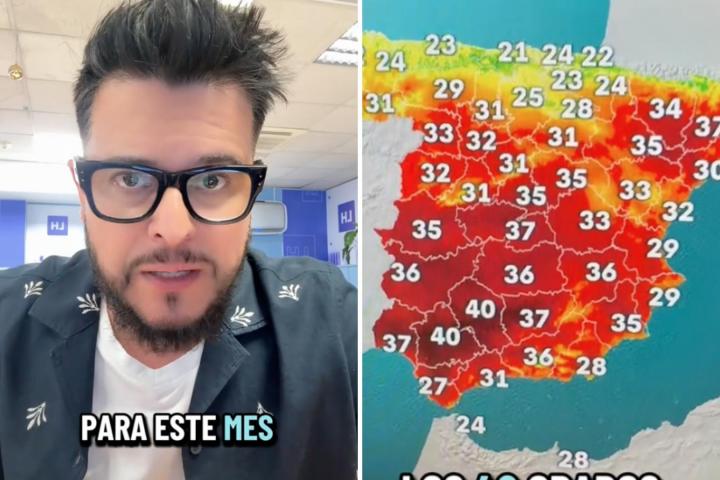 Martín Barrreiro, meteorólogo de TVE.