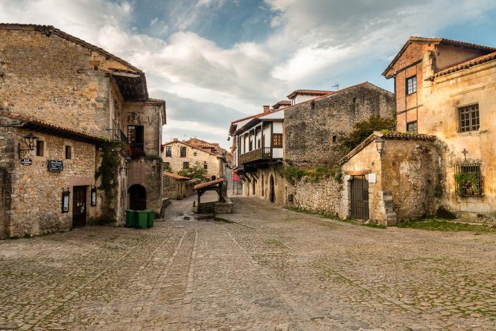 Una imagen de Santillana del Mar.