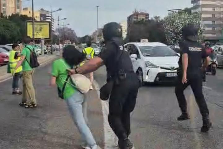 Captura del vídeo compartido en redes.