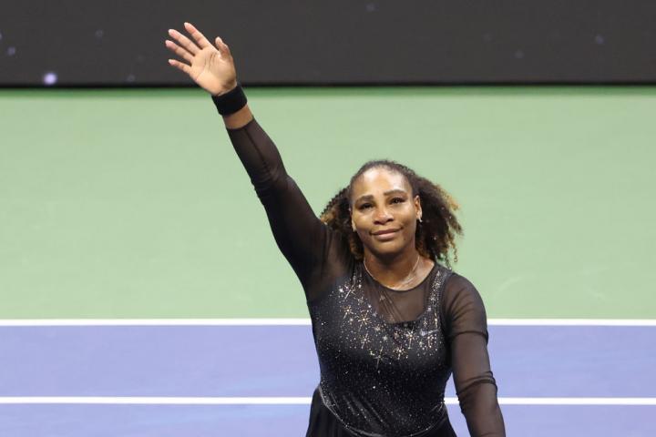 Serena Williams, en su último partido de individuales, en el US Open en septiembre de 2022