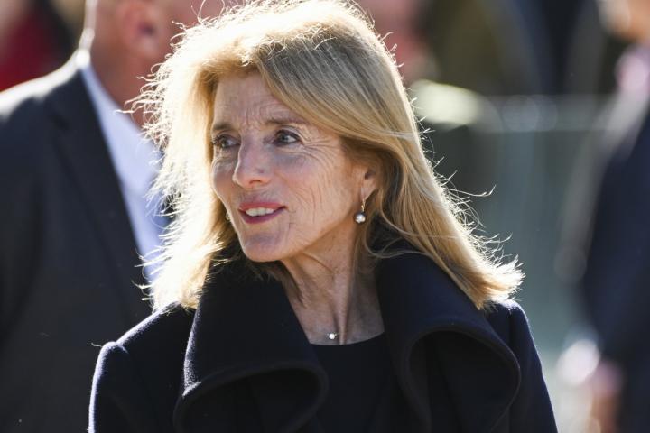 Caroline Kennedy en el Anzac Day en Canberra durante su cargo como embajadora de Estados Unidos en Australia