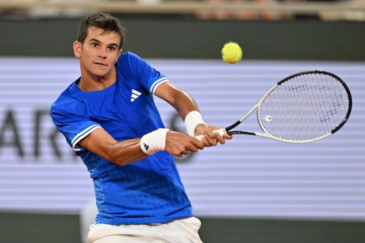 El tenista Rafa Jódar en Roland Garros