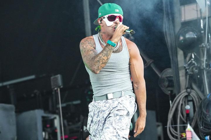 Feid en un concierto en Texas en octubre de 2025.
