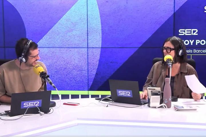 José Luis Sastre y Àngels Barceló en el 'Hoy por hoy'.