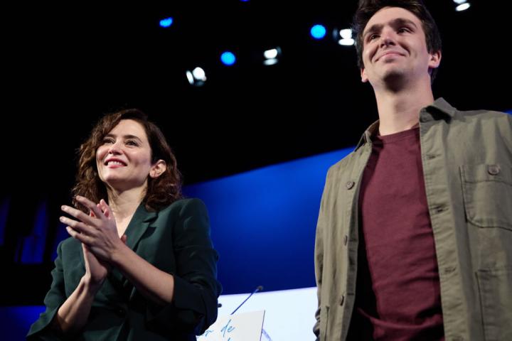 Ignacio Dancausa, junto a Isabel Díaz Ayuso