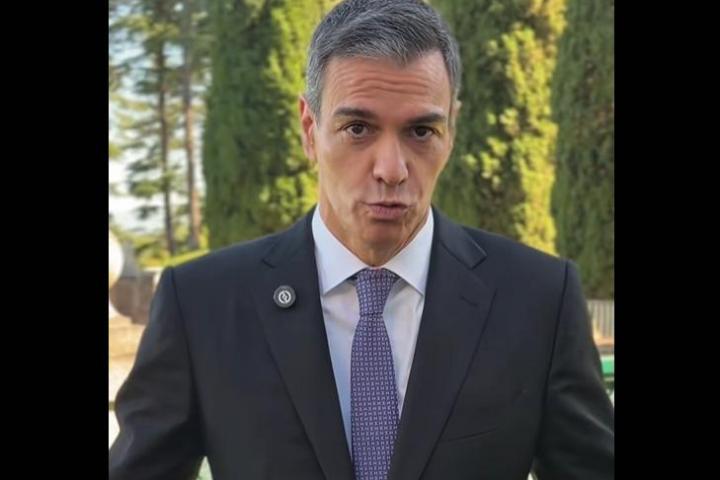 Pedro Sánchez, en el vídeo de TikTok.