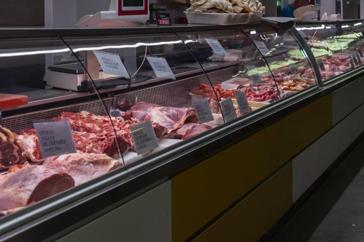 Una carniceria en una imagen de archivo.