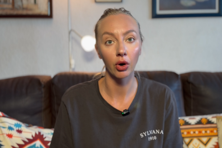 Irina, creadora de contenido rusa.