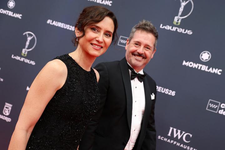 Isabel Díaz Ayuso y Mariano de Paco en una imagen de archivo.