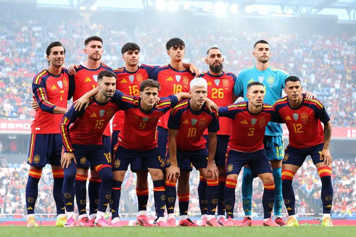 Once titular de España ante Irak el pasado jueves.