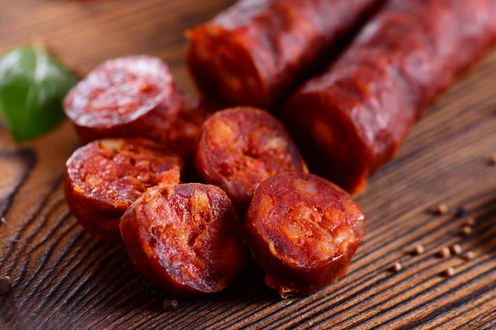 Un chorizo en una imagen de archivo