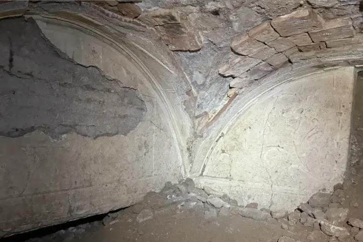 Bóvedas de la antigua casa romana