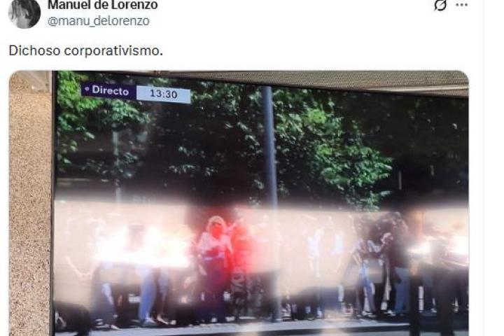 Captura del tweet