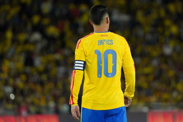 James Rodríguez en una imagen de archivo