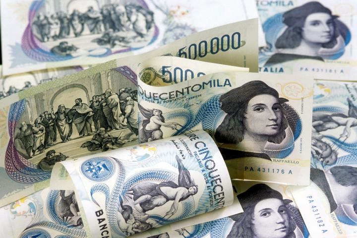 Liras italianas.