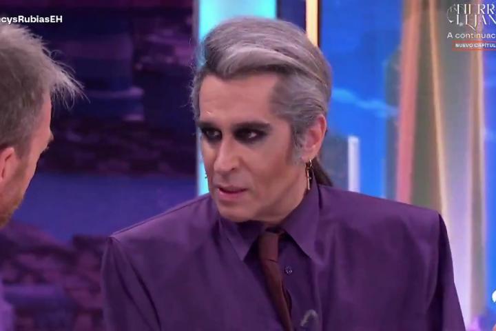 El artista Mario Vaquerizo en 'El Hormiguero'.