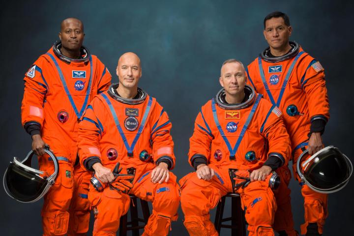 Los astronautas elegidos para Artemis III.