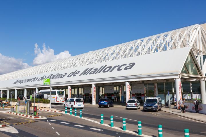 Una imagen del aeropuerto de Palma de Mallorca.