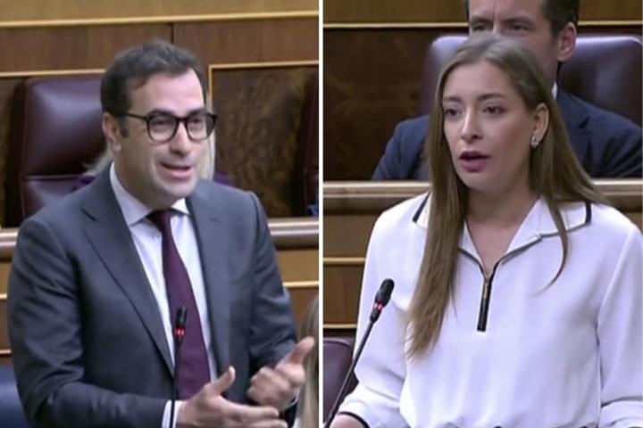 Carlos Cuerpo y Ester Muñoz
