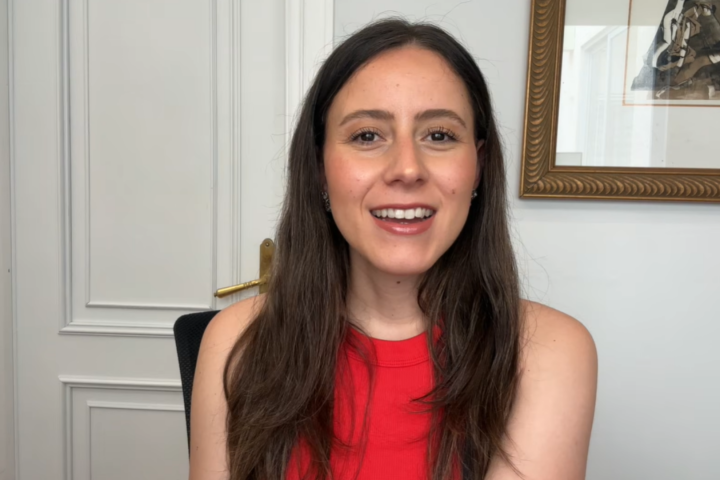 Daniela Marín, creadora de contenido venezolana.