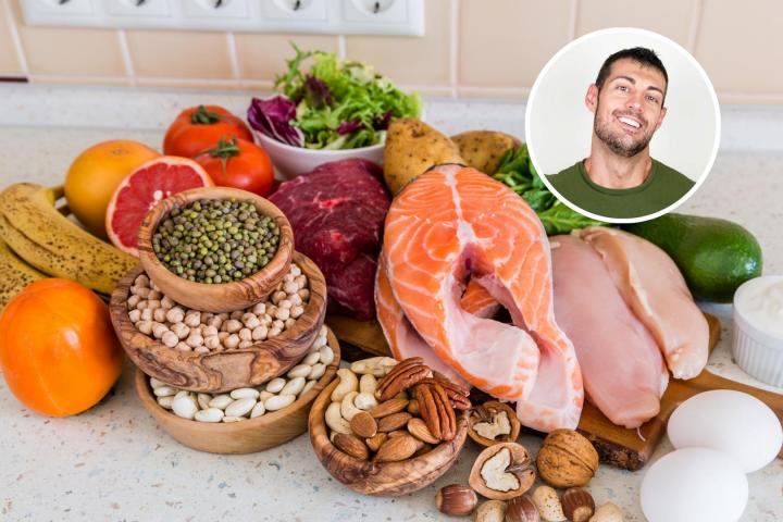 José Abellán y alimentos ricos en proteína