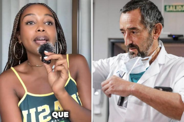 La influencer @misslihem y el doctor Cavadas