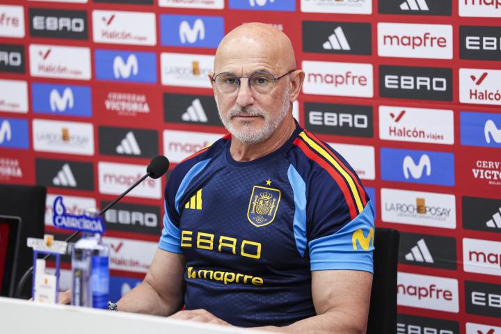 El seleccionador español, Luis de la Fuente.