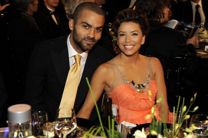 Eva Longoria y Tony Parker en una imagen de archivo.