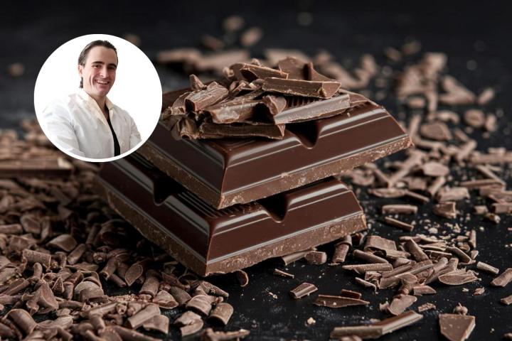 Unai Dueñas y chocolate