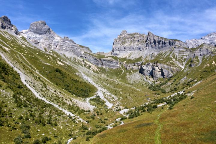 Alpes suizos.
