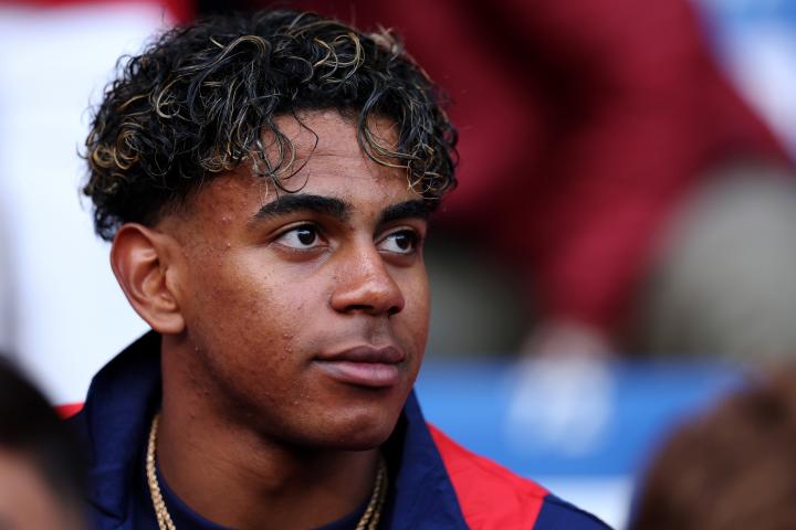 Lamine Yamal con la selección