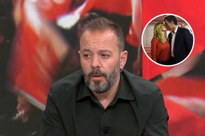 Antonio Maestre, durante una de sus intervenciones en 'Al rojo vivo'