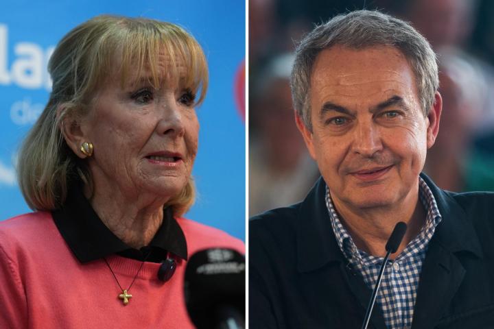 Esperanza Aguirre hablando de José Luis Rodríguez Zapatero.