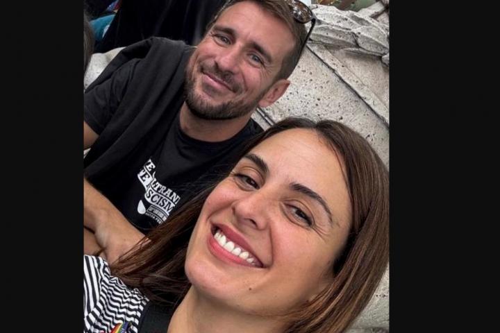 La imagen que ha publicado Rita Maestre junto a Daniel Ayuso.