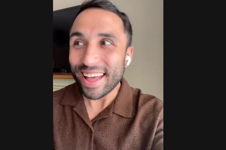 Nick, estadounidense que vive en España.
