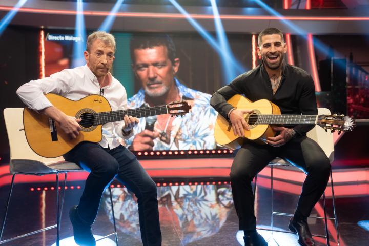 Mixed martial artist Ilia Topuria in the TV Show El Hormiguero in Madrid. May 8 2025