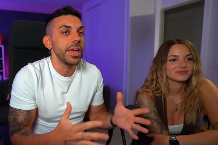 DjMariio y su pareja Noelia.