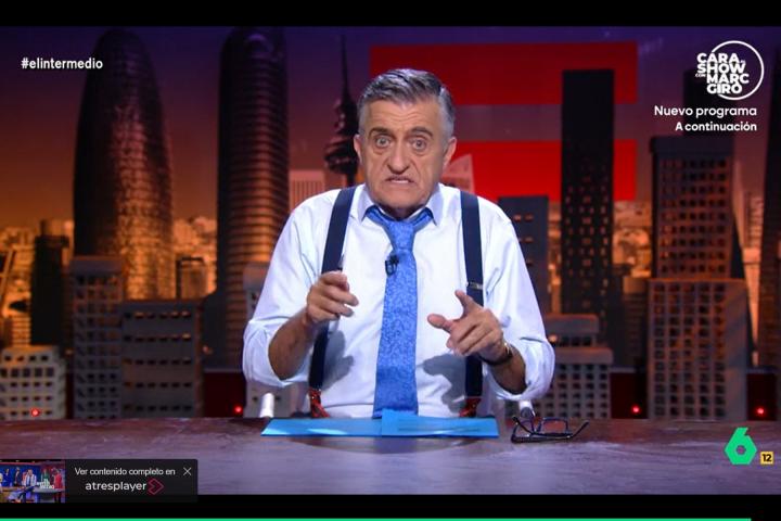 El Gran Wyoming, en 'El Intermedio'
