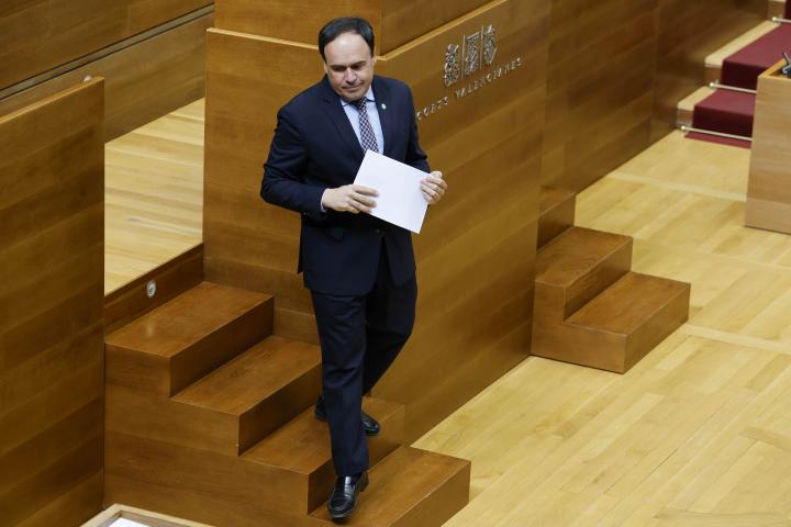 El 'president' de la Generalitat Valenciana, Juanfran Perez Llorca, en una imagen de archivo en Les Corts.