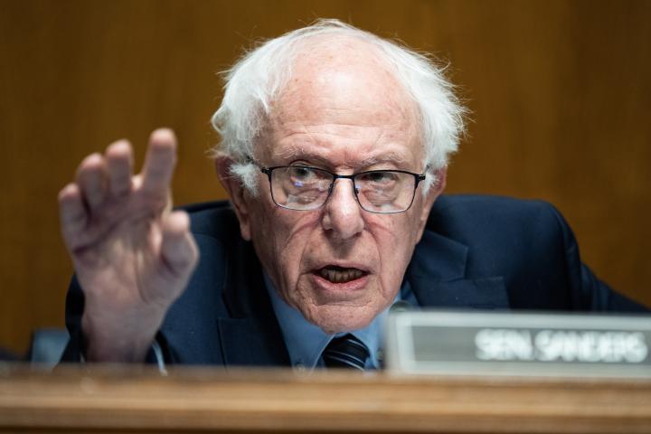 Bernie Sanders, senador independiente por Vermont en EEUU