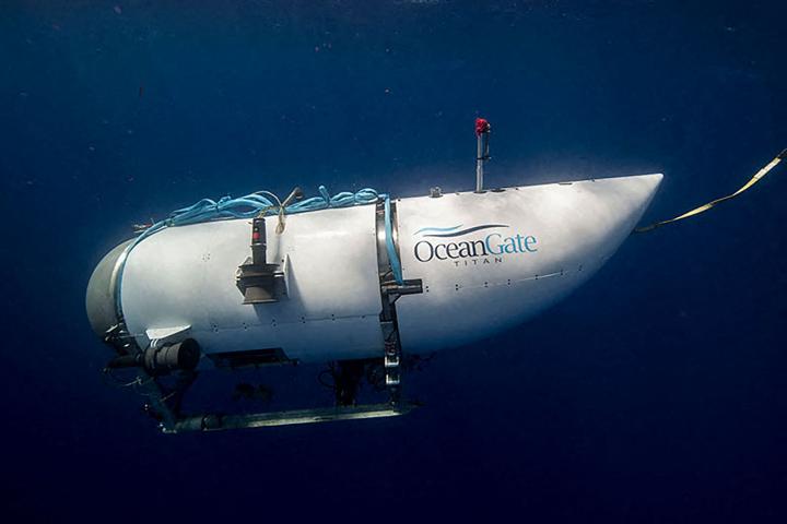 El submarino Titán de Oceangate