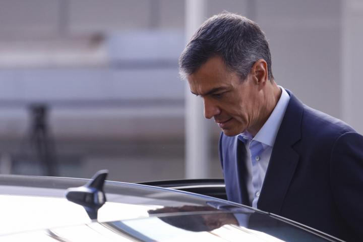 El presidente del Gobierno, Pedro Sánchez