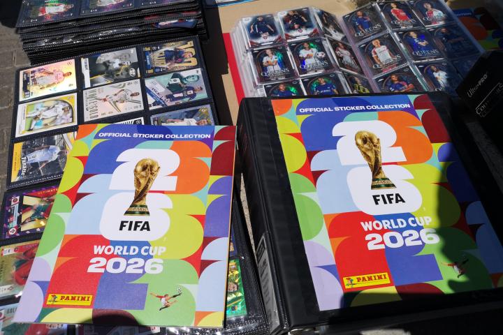 La portada del álbum de cromos del Mundial.
